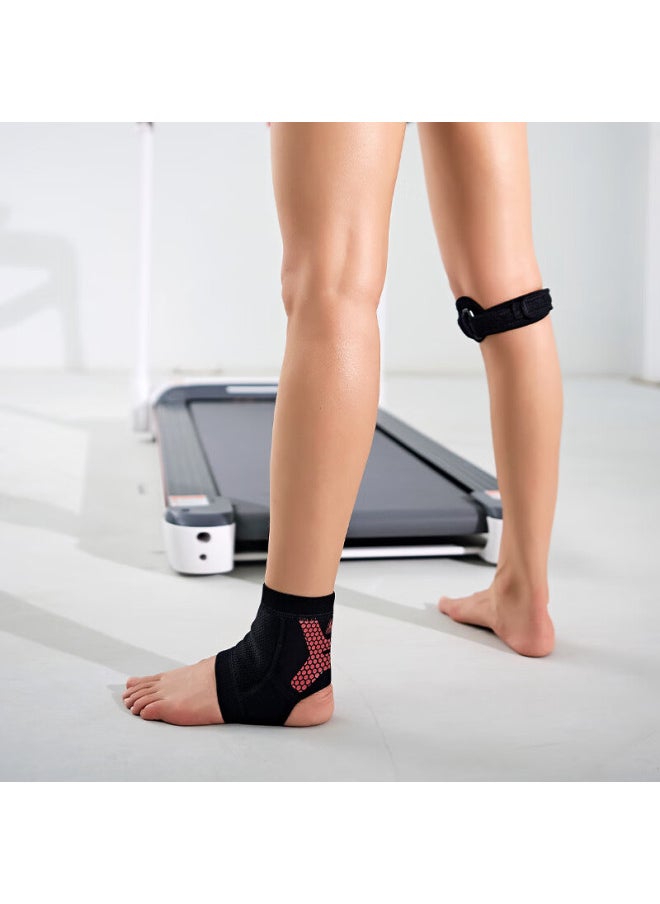 LP Lp Sports Ankle Brace For Running And Basketball, Ankle Protection Joint Compression Support, Lightweight Dazzling Energy Ct11 Red M  - Image 5