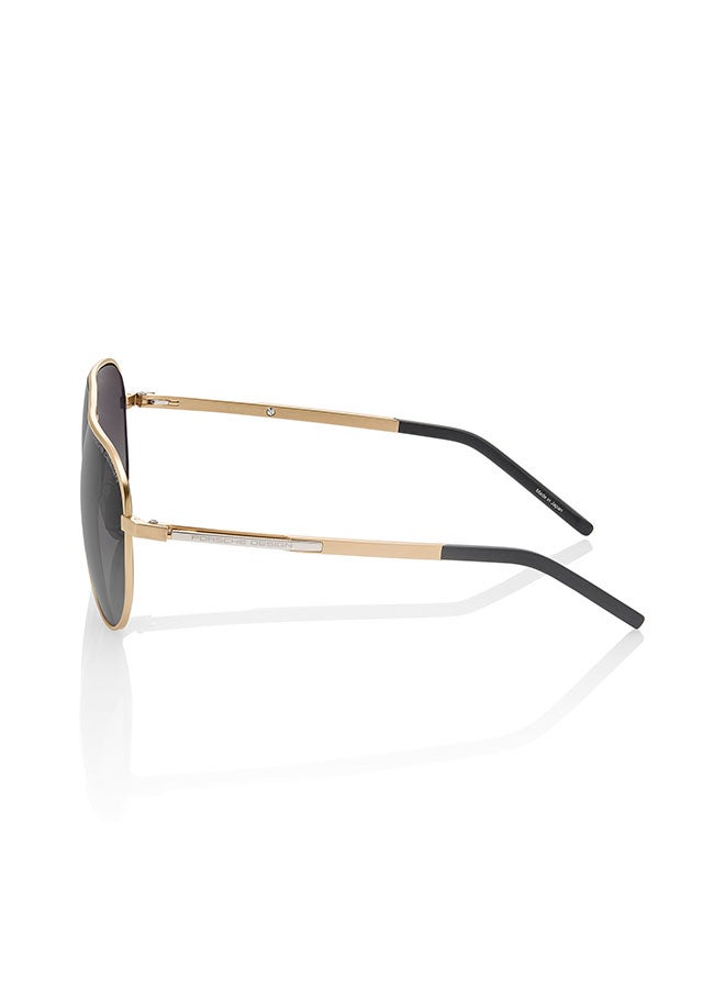 Porsche Design نظارة شمسية أفياتور للرجال - P8942 C 63 - مقاس العدسة: 63 مم  - Image 2