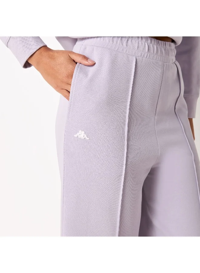 Kappa Kappa Logo Print Track Pants with Pockets