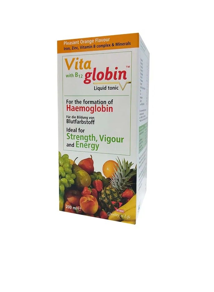 Vitaglobin Liquid Tonic Syrup 200 mL - Image 2