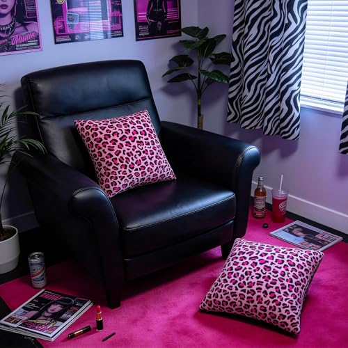 Pecfamly Y2K 2000S Mcbling Hot Pink and Cheetah Room Bedroom Decor, Y2K Cheetah Print Pillow Covers Bedding (Pink Cheetah, 18" X 18" Pack of 2) - Image 4