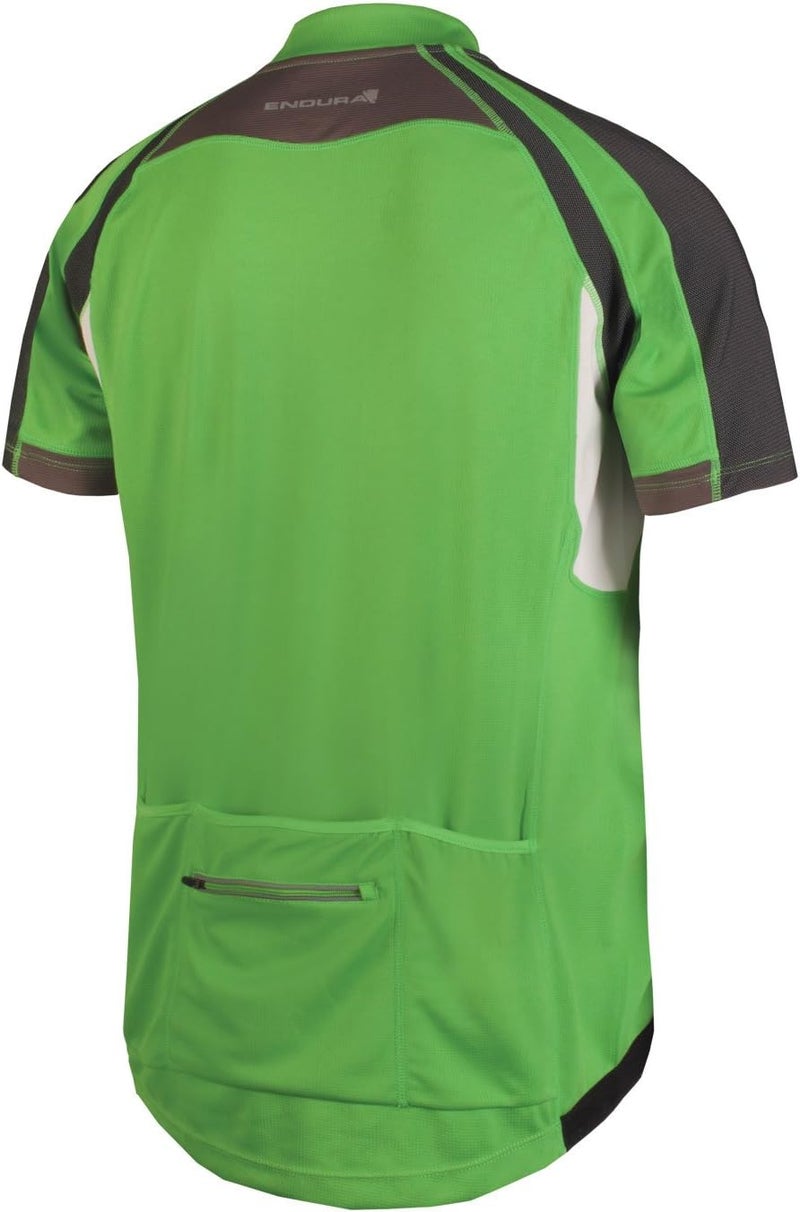 Endura Men's Hummvee Short Sleeve Cycling Shirt - Kelly Green - Image 2