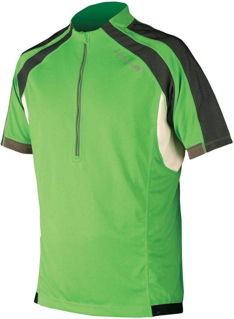Endura Men's Hummvee Short Sleeve Cycling Shirt - Kelly Green - Image 1