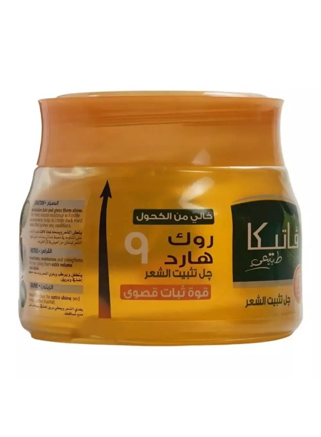 VATIKA جل تصفيف الشعر فاتيكا ناتشورالز، تثبيت قوي و شديد - 500 مل - Image 4