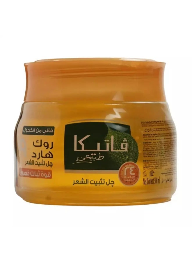 VATIKA جل تصفيف الشعر فاتيكا ناتشورالز، تثبيت قوي و شديد - 500 مل - Image 2