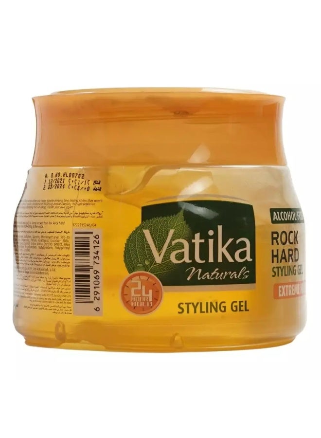 VATIKA جل تصفيف الشعر فاتيكا ناتشورالز، تثبيت قوي و شديد - 500 مل - Image 1