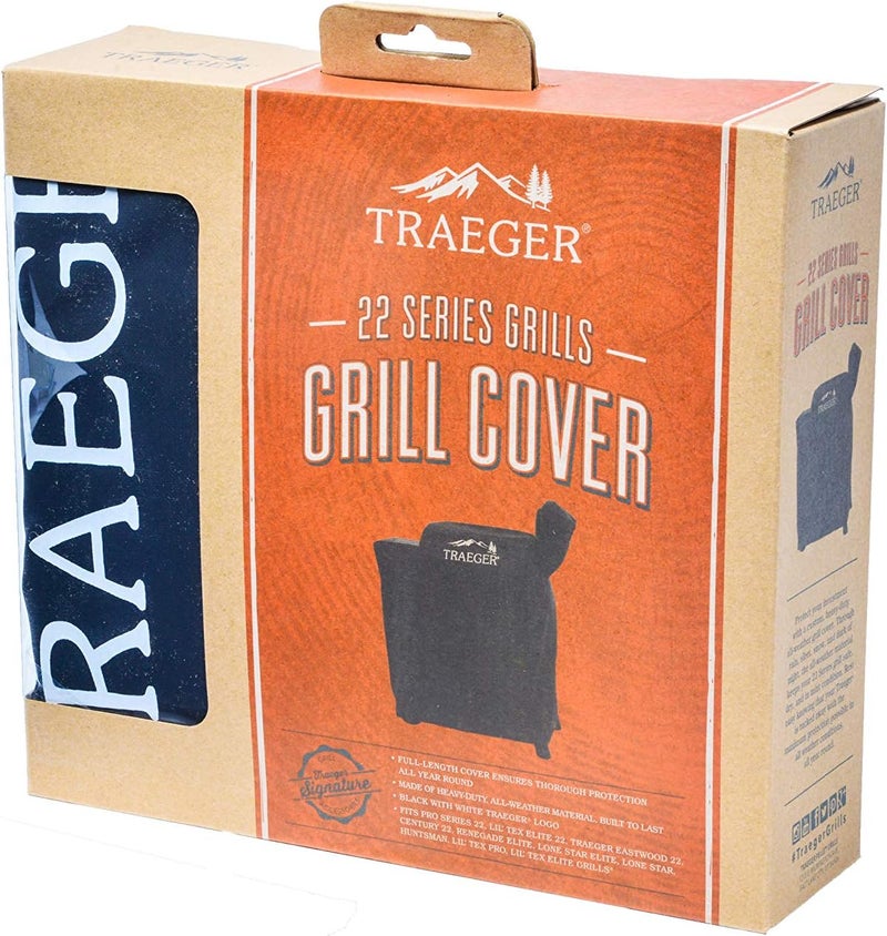 TRAEGER Grills BAC503 Full-Length Grill Cover Grill Accessory - Pro 575/ Pro 22, Black - Image 2