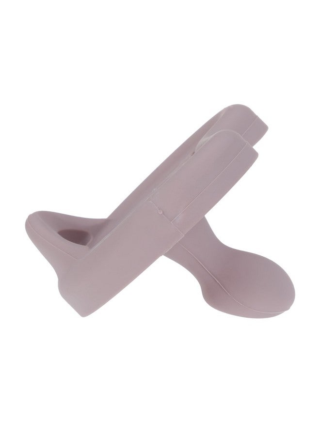 Nuby 100% Silicone Orthodontic Pacifiers 2pk, 0-6 Months - Image 5