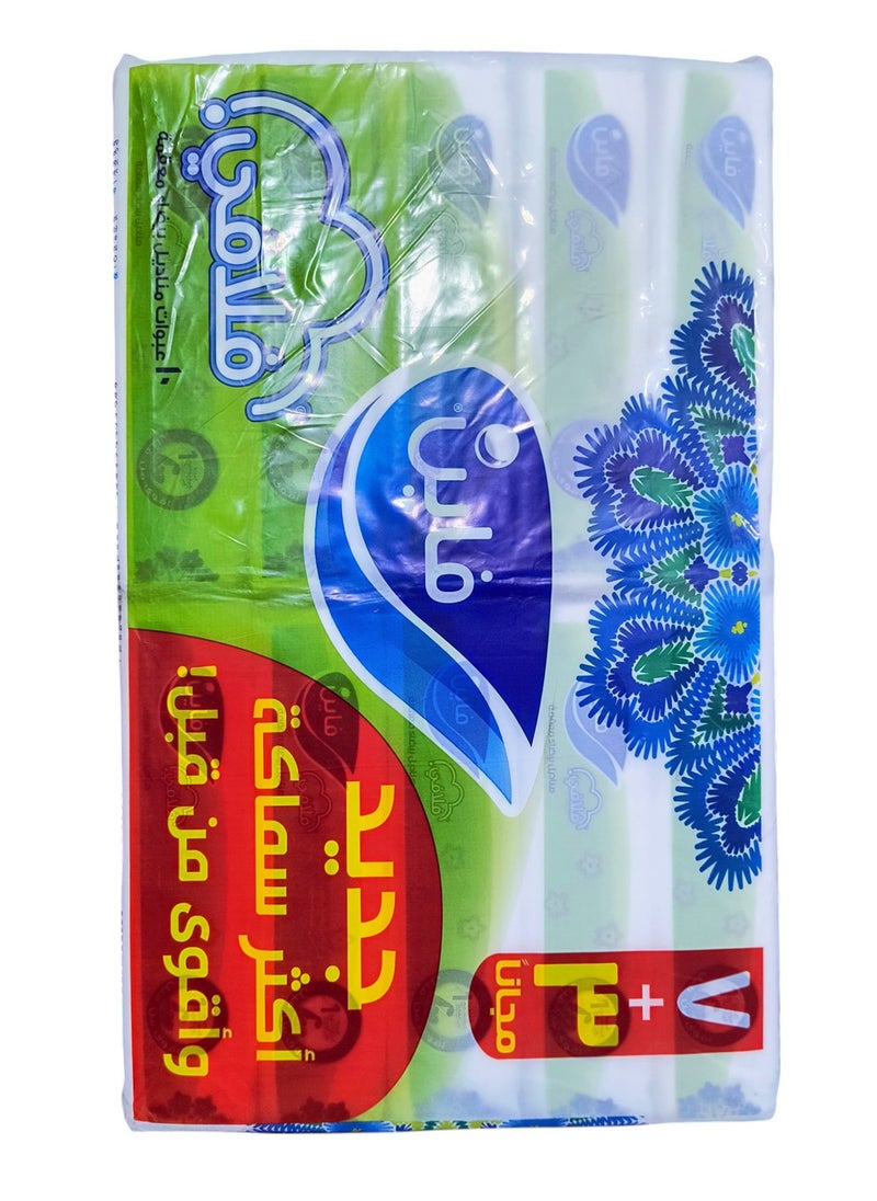 Fine Fluffy Facial Tissues 2 Ply 10 x 130 Tissues  - Image 2