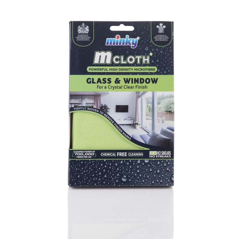 Minky M Microfibre Cleaning Cloth for Glass and Windows