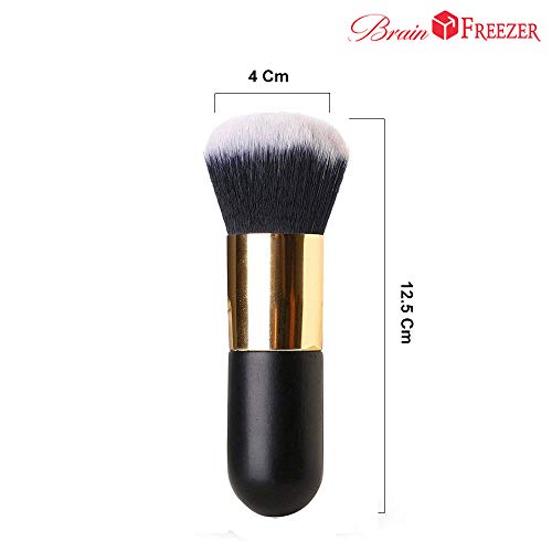 Brain Freezer Persian Bristle Makeup Brush- Black, Golden - Image 5