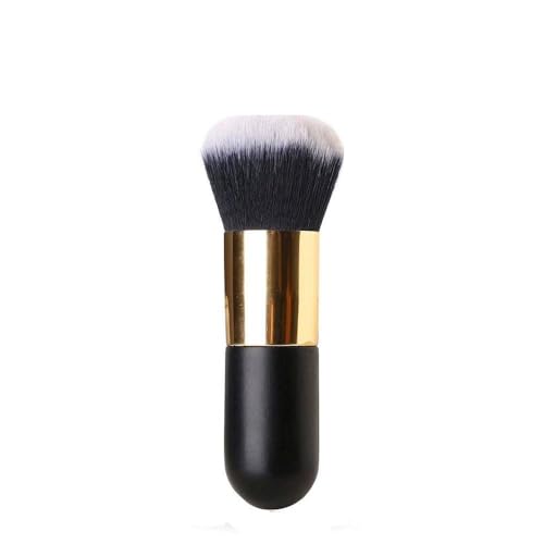 Brain Freezer Persian Bristle Makeup Brush- Black, Golden - Image 1