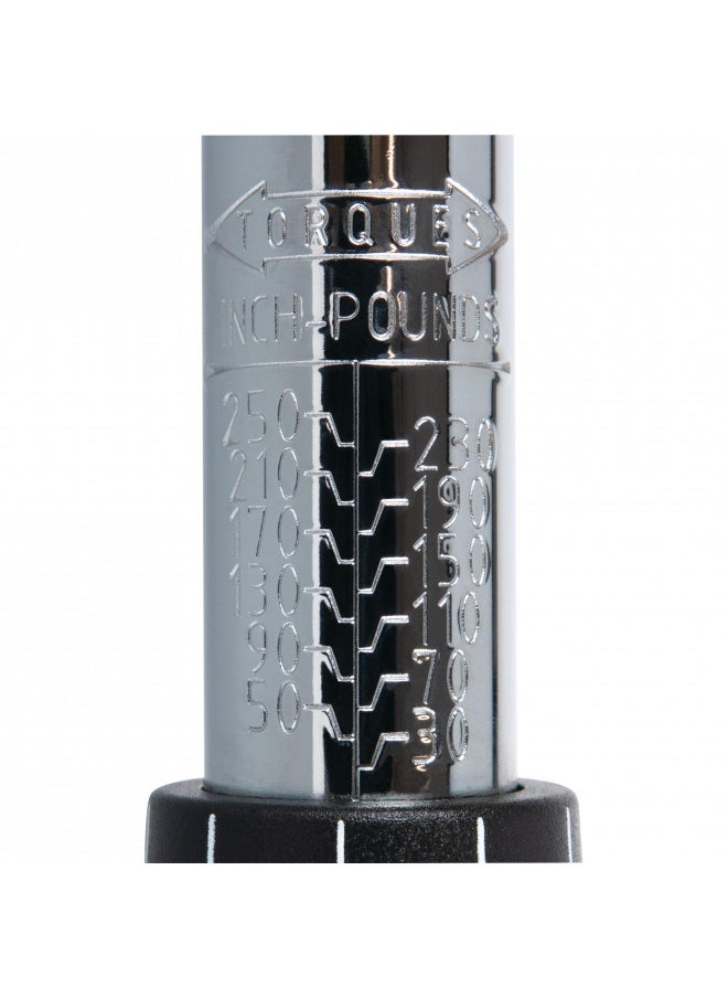 Performance Tool 3/8 in. Dr. 250 in. lbs. Torque Wrench  - Image 2
