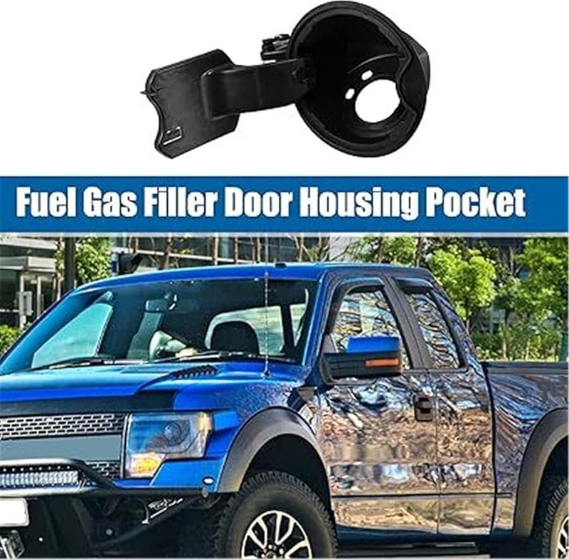 استبدال مجموعة جيب مفصل باب تعبئة الوقود لفورد F150 2009-2014 ولينكولن مارك LT - Image 3