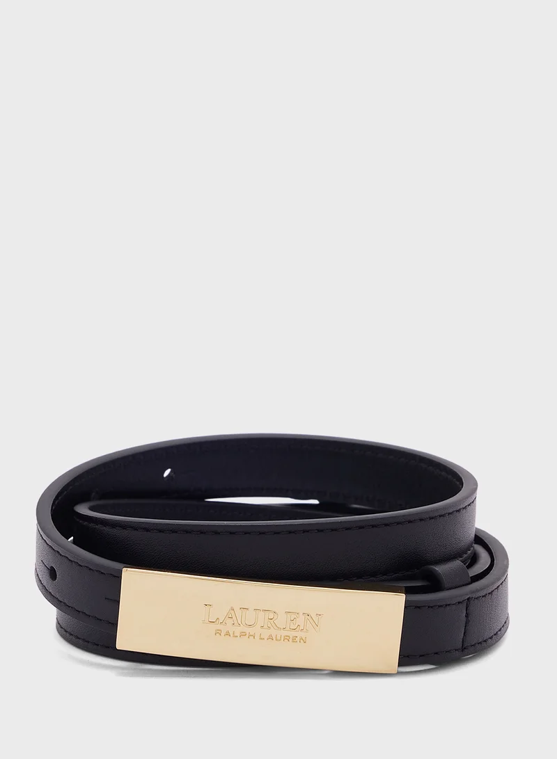 Lauren Ralph Lauren New Plaque Belt