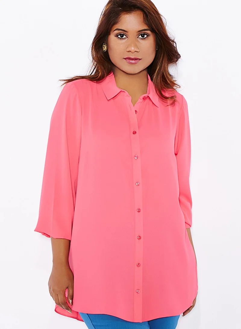 EVANS Button Front Shirt