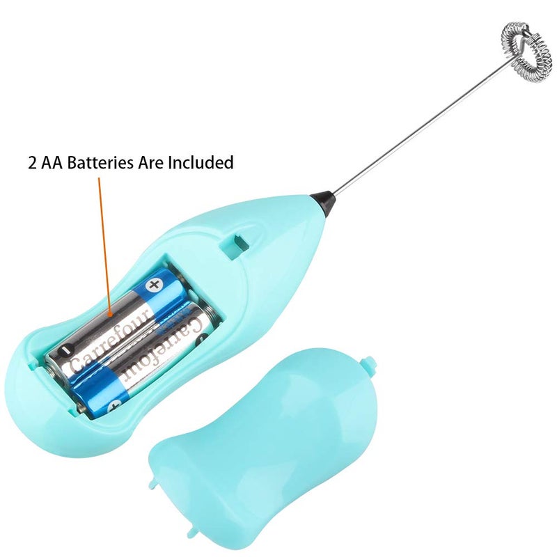 Tomorotec Whisk Foam Maker Handheld Drink Mixer High-Powered Mini Steam-Free Stainless Steel Instantly Clean Milk Frother for Latte, Cappuccino, Matcha, Multicolor - Image 5