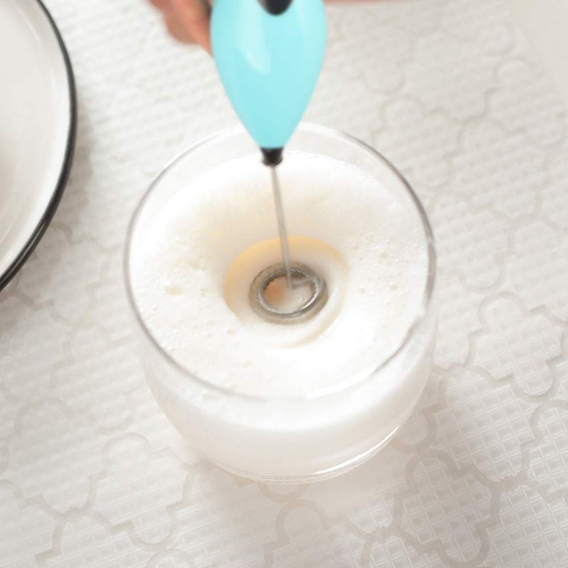 Tomorotec Whisk Foam Maker Handheld Drink Mixer High-Powered Mini Steam-Free Stainless Steel Instantly Clean Milk Frother for Latte, Cappuccino, Matcha, Multicolor - Image 2