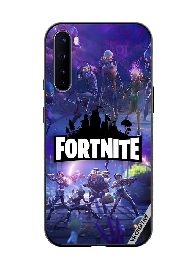 VR CREATIVE Protective Case Cover For OnePlus Nord Fortnite Design Multicolour - Image 1