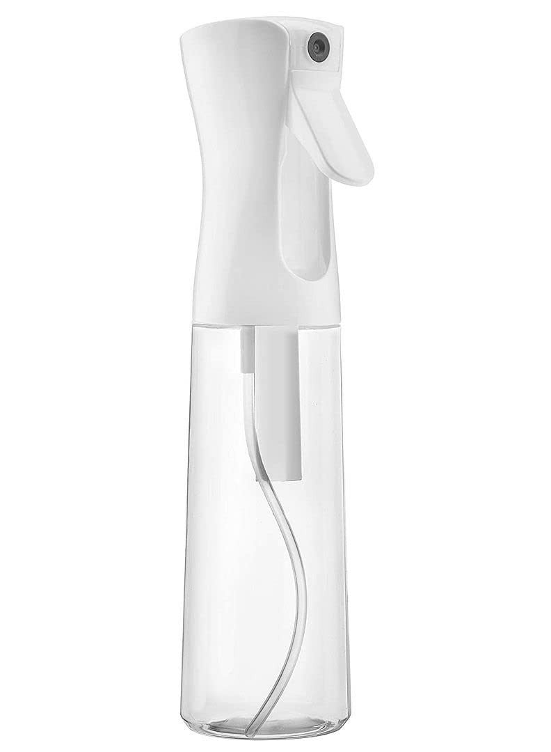 زجاجة رذاذ ماء للشعر، 10 أونصة، رذاذ رذاذ مستمر كبير جدًا فائق النعومة لنباتات تنظيف العناية بالبشرة وتصميم أكثر شفافية - Image 1
