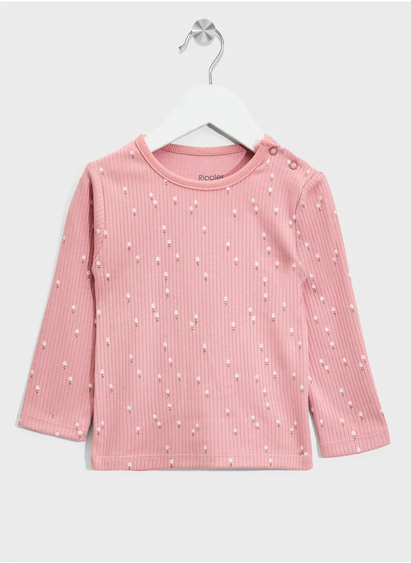 Ripples Girls Nightwear Set