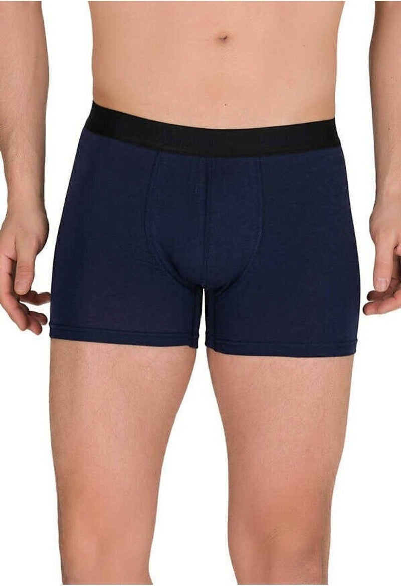 Berrak 10 Pieces Navy Blue Color Modal Boxer
