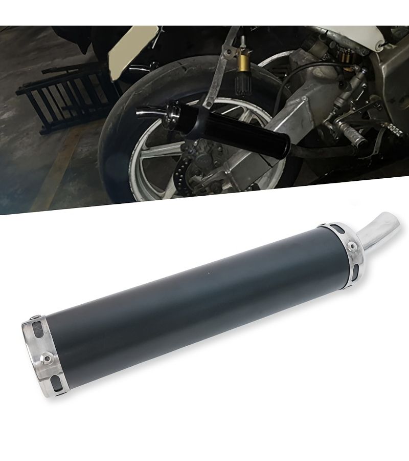 2 Stroke Exhaust Pipe Kit For Motorcycle Moped Modification 20mm Color Kit - Image 2