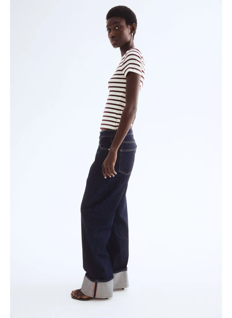 اتش اند ام Ribbed T-shirt