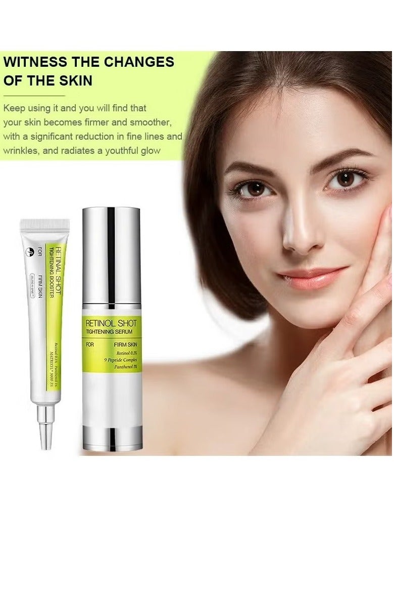 Generic Retinal Shot Tightening Booster And Serums,Retinal Mild Facial Care Liquid,Face Skin Moisturizer,Retinol Face Cream,Firming Eye Gel,Eye Wrinkle Cream(B)  - Image 1