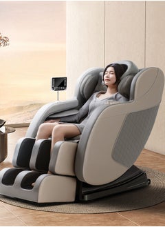 （5 Years Warranty）Zero Gravity Massage Chair Full Body with Heat and Foot Massage,Full Body Massage Recliner Chair with Airbags, Kneading, Bluetooth, LCD Touch Control（Equipped with intelligent voice function）