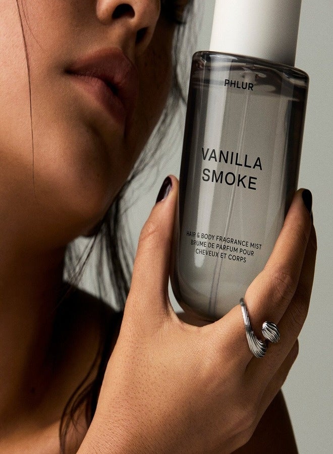 PHLUR Vanilla Smoke Body & Hair Fragrance Mist 237mL – Smoky Vanilla, Warm Skin-Hugging Scent - Image 3