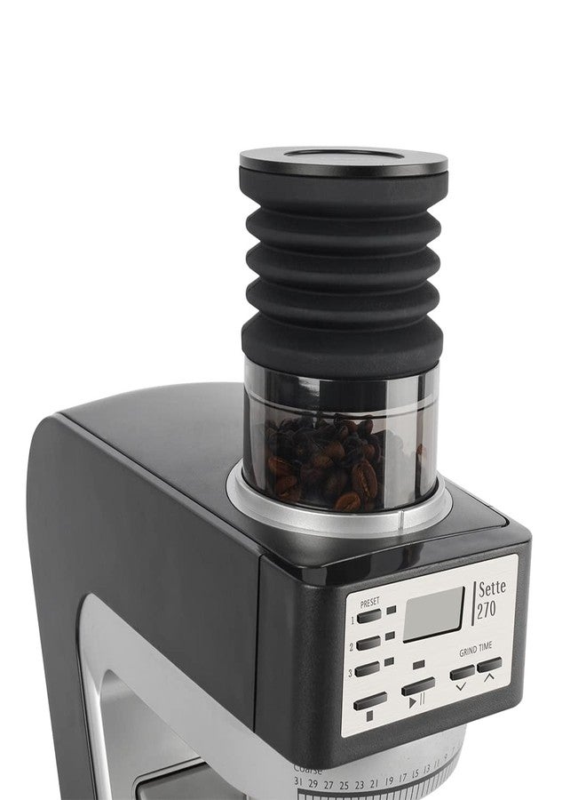 CAFEMASY Coffee Grinder Cleaning Tools Single Dose Hopper and Silicone Bellows Clear PC Advanced Add-On Part Compatible with Baratza Sette Grinder - Image 1