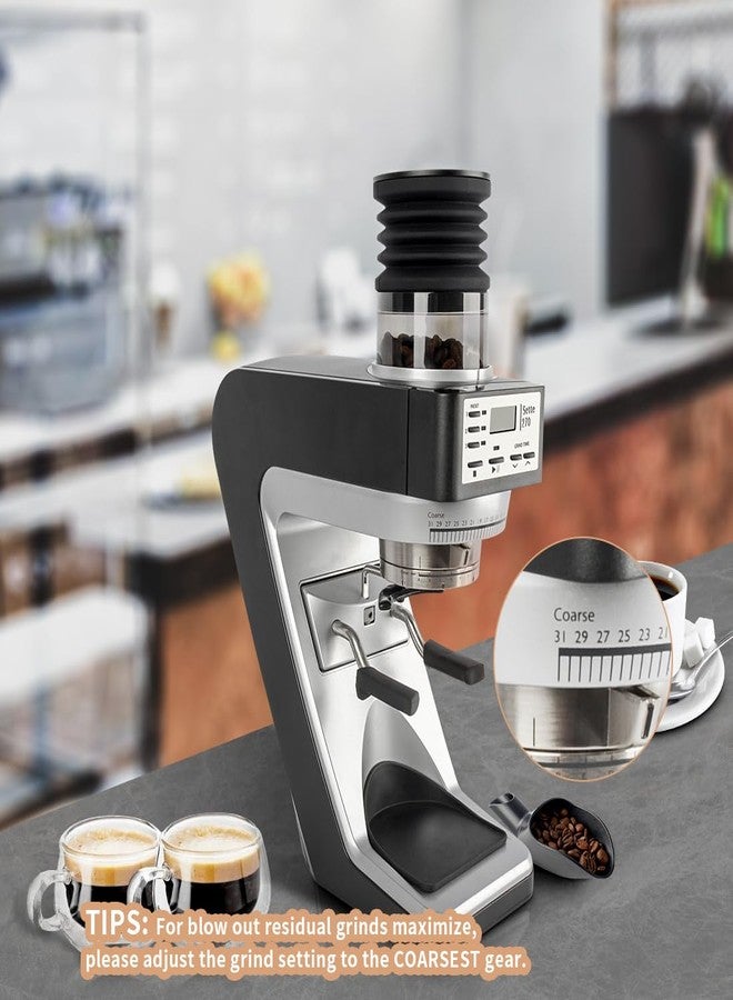 CAFEMASY Coffee Grinder Cleaning Tools Single Dose Hopper and Silicone Bellows Clear PC Advanced Add-On Part Compatible with Baratza Sette Grinder - Image 5