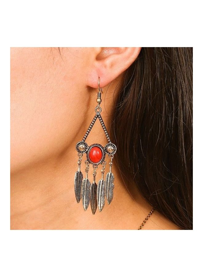 NIBEMINENT Ethnic Style Tassel Detail Earrings  - Image 2