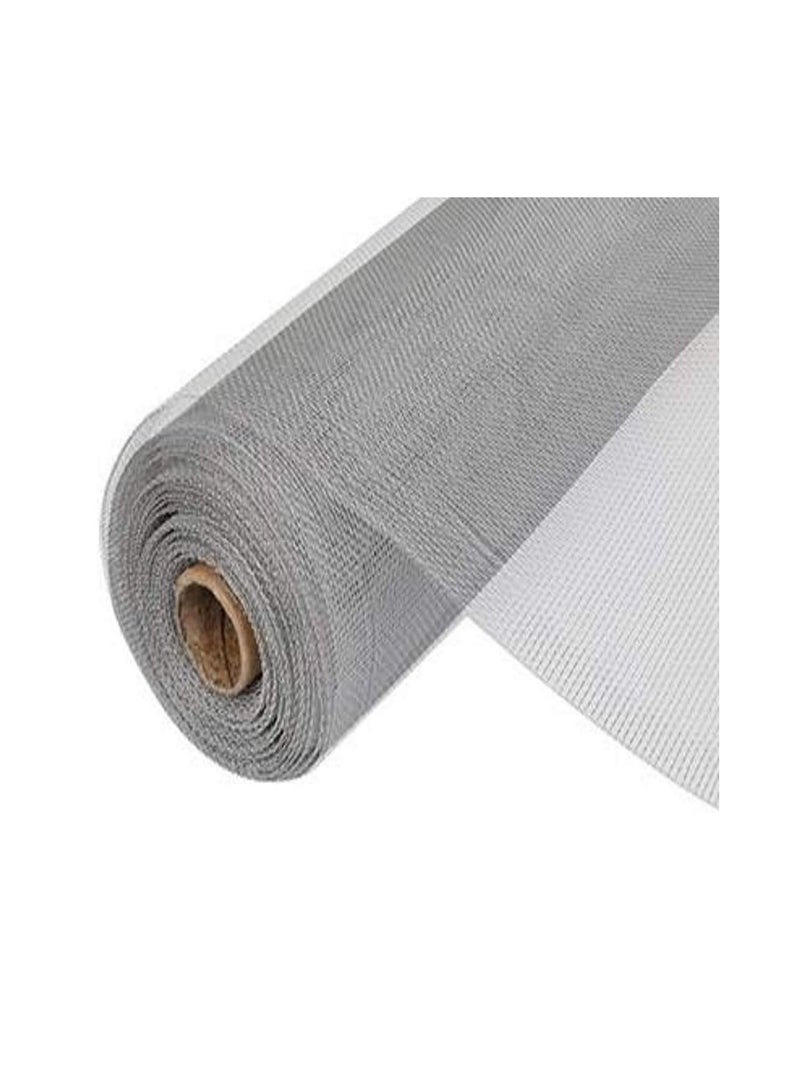 Generic Custom Fiber Fly Insect Net Anti Mosquito Bug For Windows Doors And Patio Premium Pet Screen Net Barrie Invisible 1.5 Meter 3 Feet  - Image 1