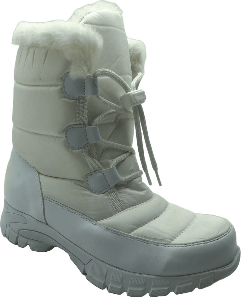 Çiğdem Kundura Snow Boots Unisex Snow 2e - White-Tied - 38 - Image 1