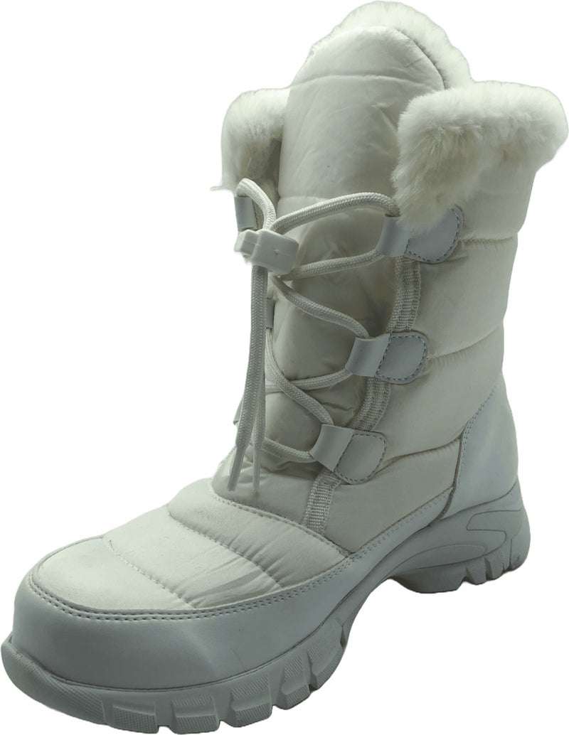Çiğdem Kundura Snow Boots Unisex Snow 2e - White-Tied - 38 - Image 2