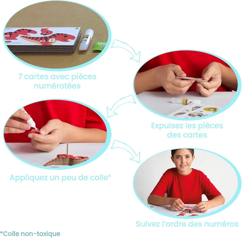 EUGY 051 Humpback Whale Eco-Friendly 3D Paper Puzzle [New Seal] - Image 5