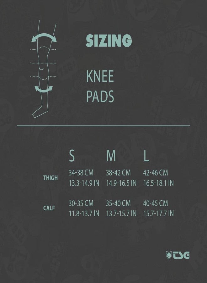 TSG Kneepad All Terrain Protective Pad, Skateboarding, Hardshell, EVA Foam, PE Knee Cap, Pre Shaped, Horseshoe, Tear Resistant Nylon, Top 360 Degree Strap, Pull Over, Swiss Design, Black - Image 4