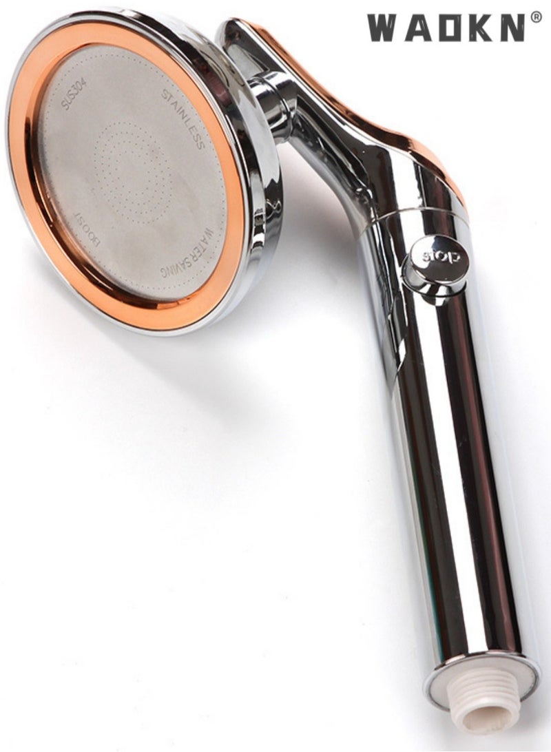 WAOKN High Pressure Handheld Shower Head - High Flow Even with Low Water Pressure - Hand Held Showerhead Handheld Shower Head, High Pressure, High Flow Shower Head Even with Low Water Pressure - Image 1