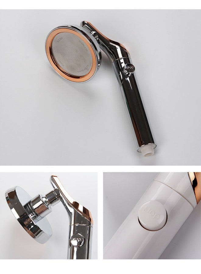 WAOKN High Pressure Handheld Shower Head - High Flow Even with Low Water Pressure - Hand Held Showerhead Handheld Shower Head, High Pressure, High Flow Shower Head Even with Low Water Pressure - Image 2