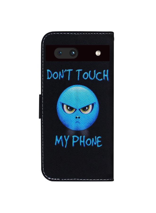 Green Tiger Case For Google Pixel 7a Coloured Drawing Flip Leather Phone Case - Image 3