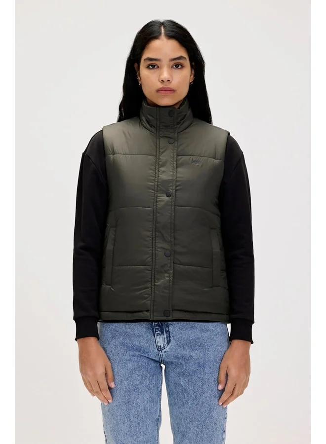 Bad Bear Bianca Light Green Women's Vest.