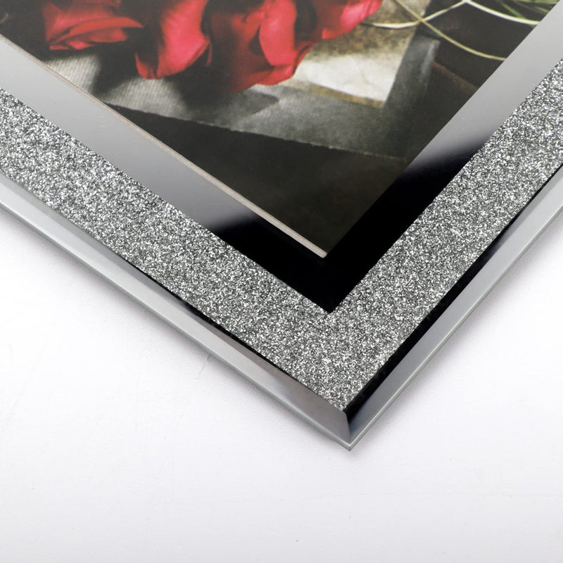 Calenzana 8x10 Picture Frame Sparkle Glass Photo Frames for Tabletop, 8 x 10 inch, 2 Pack - Image 3