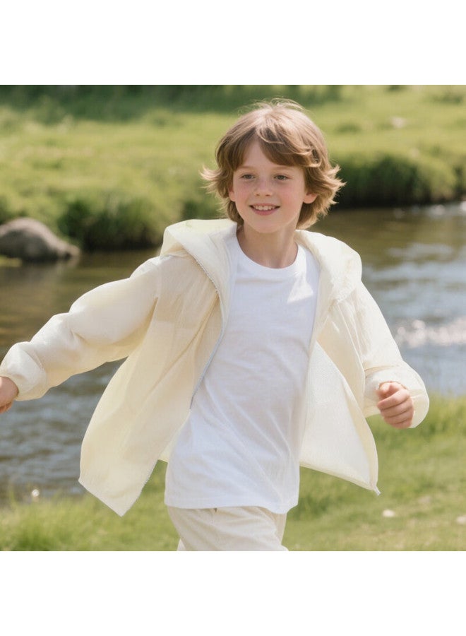 Mqd Boys' Summer  New Mesh Splice Breathable Lightweight Cooling Sun Protection Jacket - Image 2
