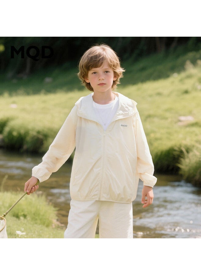 Mqd Boys' Summer  New Mesh Splice Breathable Lightweight Cooling Sun Protection Jacket - Image 1