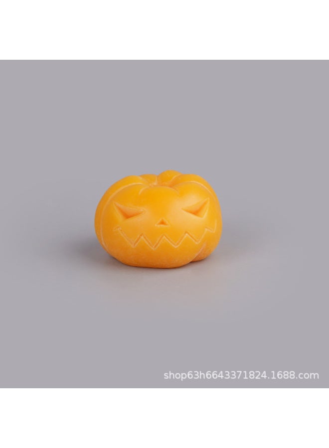 إسكدنيا التجارة الصغيرة المشهد  اليقطين الملحقات الحلي الصغيرة الراتنج شبح الحلي الزينة المناظر الطبيعية-اللون: اليقطين رقم 1 - Image 1