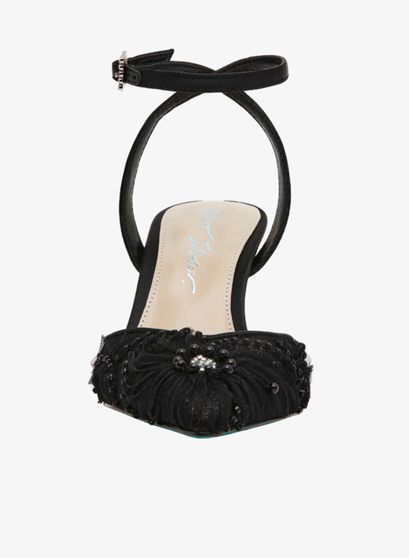 ستيف مادن صنادل بكعب وحزام للكاحل من سابدليا - Image 2