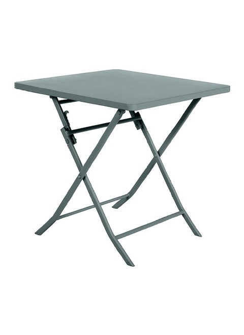 Greensboro Anti-Rust Sturdy Square Folding Table Jade Green 71 x 70 x 70 cm 187011