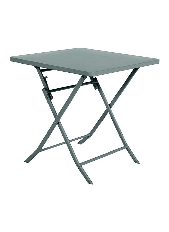 Hesperide Greensboro Anti-Rust Sturdy Square Folding Table Jade Green 71 x 70 x 70 cm 187011  - Image 1